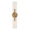 Designers Fountain Manhasset 23.5in 2-Light Old Satin Bronze Classic Indoor Wall Sconce with Etched White Glass Shade D259M-2WS-OSB - alternate 1